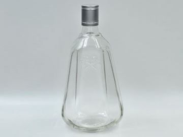 قارورة زجاجية شفافة  Clear Glass Bottle