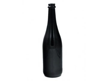 قارورة زجاجية سوداء  Black Glass Bottle