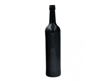 قارورة زجاجية سوداء  Black Glass Bottle