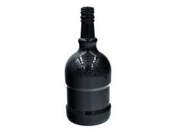 قارورة زجاجية سوداء  Black Glass Bottle