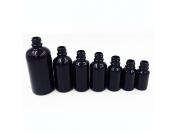 قارورة زجاجية سوداء  Black Glass Bottle