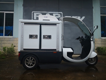 دراجة كهربائية ثلاثية العجلات لنقل البضائع المبردة (شاحنة تبريد)  Electric Refrigerated Truck