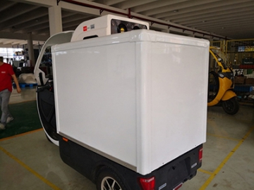 دراجة كهربائية ثلاثية العجلات لنقل البضائع المبردة (شاحنة تبريد)  Electric Refrigerated Truck