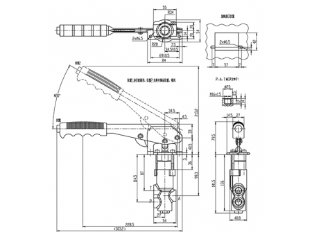 صمام الكبح اليدوي PDF17-00                     Hand Brake Valve