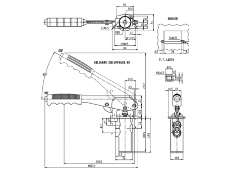 صمام الكبح اليدوي PDF18-00                     Hand Brake Valve