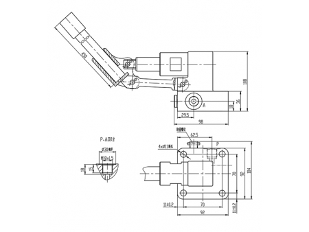 مضخة كبح الوقوف PDF14-00                     Parking Brake Pump