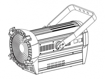 كشاف فريزنال LED موديل SS815XAL  LED Fresnel Light