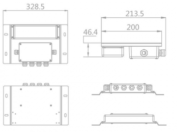 وحدة التحكم لمصباح ليد 150 وات  LED Light Controller