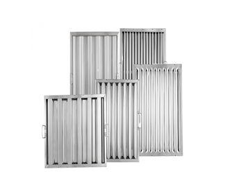 فلتر هود ستانلس ستيل/ فلتر شفاط المطبخ  Stainless Steel Baffle Filter/Kitchen Hood Filters