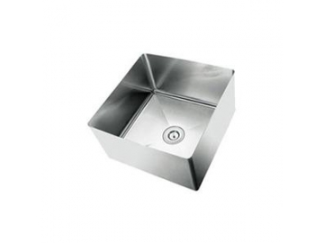 حوض مطبخ ستانلس ستيل (حوض معلق)  Stainless Steel Weld-in/Undermount Kitchen Sinks