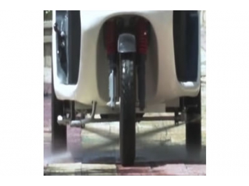 شاحنة غسيل الشوارع الكهربائية ثلاثية العجلات، MQF450QXE