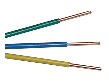 كابلات معزولة بالبولي فينيل كلوريد، كابلات غير مغلفة CU/PVC 450/750V PVC Insulated Non-sheathed Cable