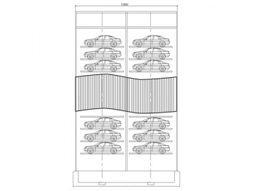 المواقف الذكية للسيارات/ المواقف الذكية المرتفعة (نظام البرج)                     Smart Tower Parking System