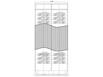 المواقف الذكية للسيارات/ المواقف الذكية المرتفعة (نظام البرج)                     Smart Tower Parking System