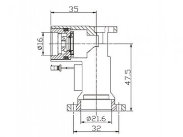 حساس تدفق مياه المرجل    Shape Memory Alloy Boiler Flow Switch