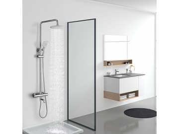 طقم دوش مع خلاط ترموستاتي SW-SS001                     Thermostatic Shower set