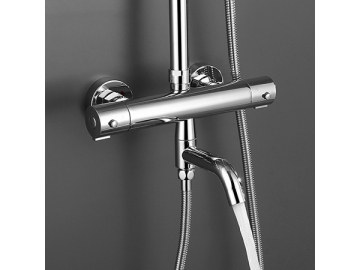 طقم دوش مع خلاط ترموستاتي SW-SS001                     Thermostatic Shower set