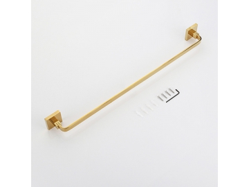 حاملة مناشف فردية بمظهر ذهبي مصقول SW-TR008                     Towel Bar