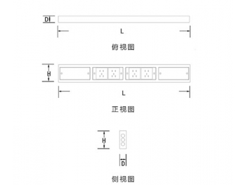 مجاري كابلات مثبت على الجدار  Wall Mount Cable Trunking