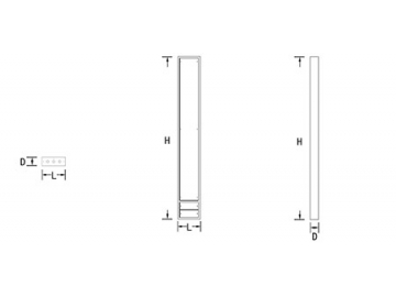 مجاري كابلات رأسية  Vertical Cable Trunking