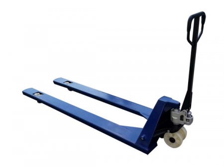 عربة نقل طبالي شوكية ذات هيكل منخفض، KX-SDC-30  Hand Pallet Truck (Long Fork Length)