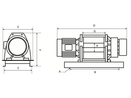 ونش كهرباء (ويندلاس) 5000-10000KG   5000-10000KG Electric Windlass