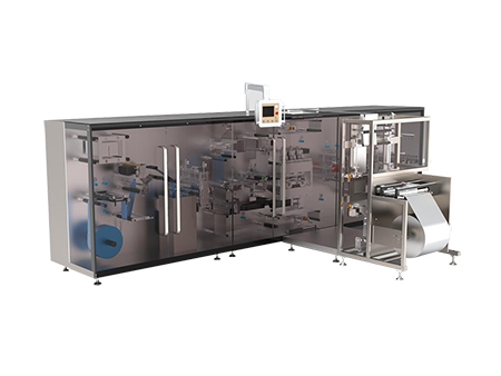 ماكينة تغليف شرائط فيلم سريعة الذوبان في الفم بسرعة عالية، KFM-300H High Speed Oral Dissolving Film Packaging Machine，KFM-300H