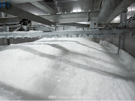 ماكينة تصنيع شرائح الثلج 120 طن (في Shandong)