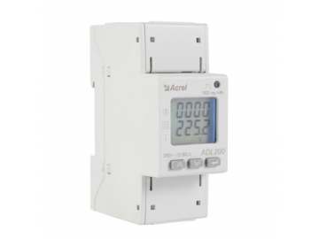 عداد كهرباء يركب على سكة DIN موديل ADL200                                             DIN Rail Energy Meter