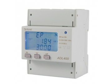 عداد كهرباء يركب على سكة DIN موديل ADL400                                             DIN Rail Energy Meter