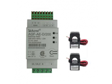 عداد طاقة يركب على سكة DIN فئة AGF-DE-D                                             Din Rail Energy Meter