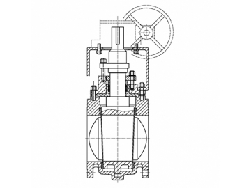 صمام السدادة / محبس الجزرة						 الفيديو 						  Plug Valve