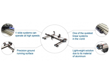 وحدة الحركة الخطية للأحمال الثقيلة، سلسلة KNK80S  Linear Module for Heavy Loads, Series KNK80S