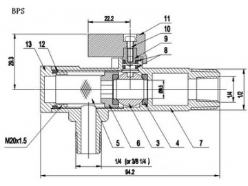 محبس كرة مع مصفي استانلس ستيل ذو أداء عالي  Stainless Steel Ball Valve Strainer Combo