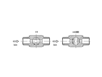 صمام سدادي للضغط العالي استانلس ستيل 316   316 Stainless Steel High Pressure Plug Valve