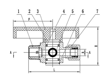 صمام سدادي للضغط العالي استانلس ستيل 316   316 Stainless Steel High Pressure Plug Valve