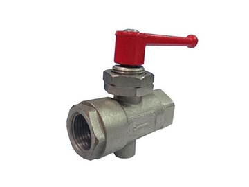 محبس كرة نحاسي مطلي بالنيكل مدمج   In-Line Ball Valves - Nickel Plated Brass Ball Valves