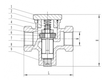 صمام عدم رجوع مدمج تركيب أفقي أو رأسي  In Line Check Valves, Vertical or Horizontal Installation