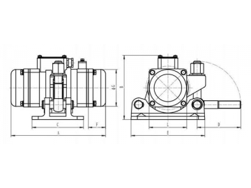 هزاز خرسانة ذو تردد عالي  High Frequency External Concrete Vibrator