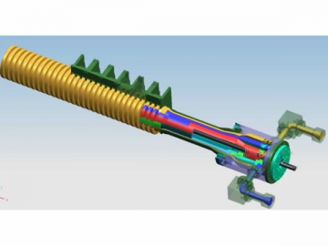 خط إنتاج الأنابيب المموجة مزدوجة الجدار SBG63 HDPE/PP/PVC