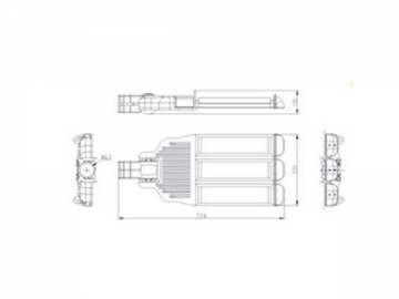 مصابيح الشارع LED <span dir='rtl'>ZT-L901</span>