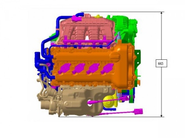 محرك بنزين 1.6L TCI