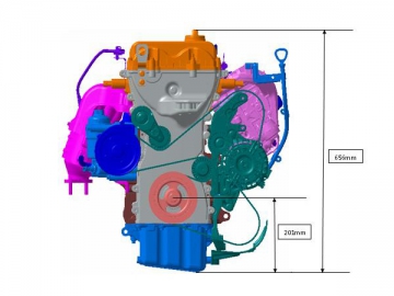 محرك بنزين 1.6L DVVT