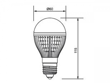 لمبة 7W LED