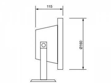 ضوء تحت المياه DIP LED