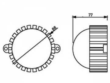 مصدر النقطة LED DIP