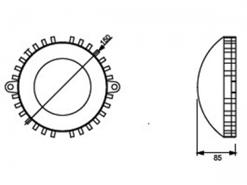 مصدر النقطة LED DIP