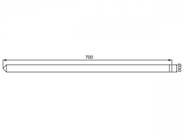 مصباح النيزك LED DIP