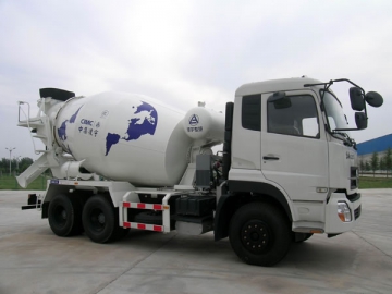 شاحنة خلط الخرسانة <span dir='ltr'>8-12m3</span> (شاسية Dongfeng)