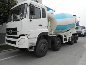 شاحنة خلط الخرسانة <span dir='ltr'>12-16m3</span> (شاسية Dongfeng)